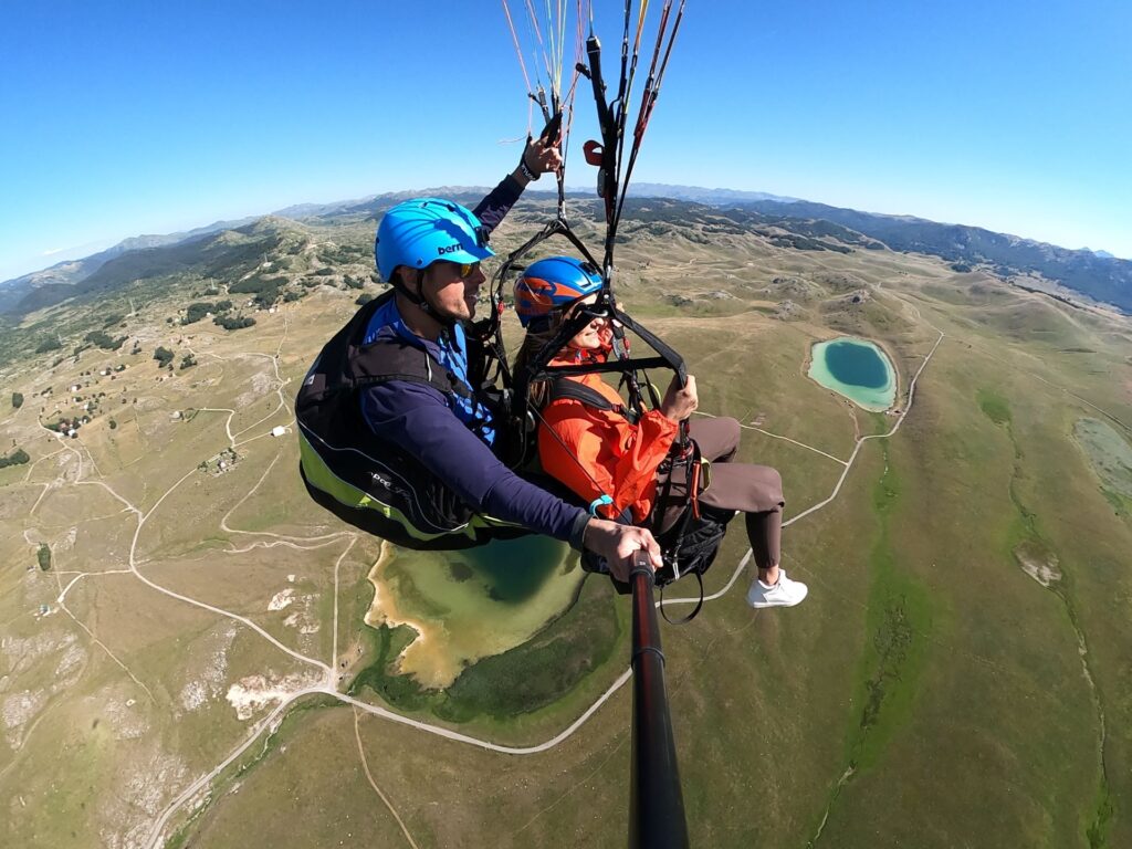 paragliding montenegro